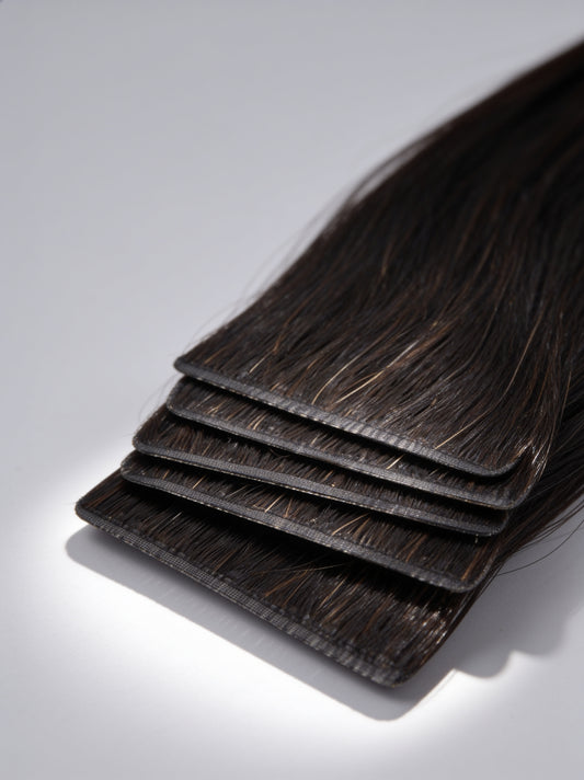 Invisible Tape-ins (Off-Black)